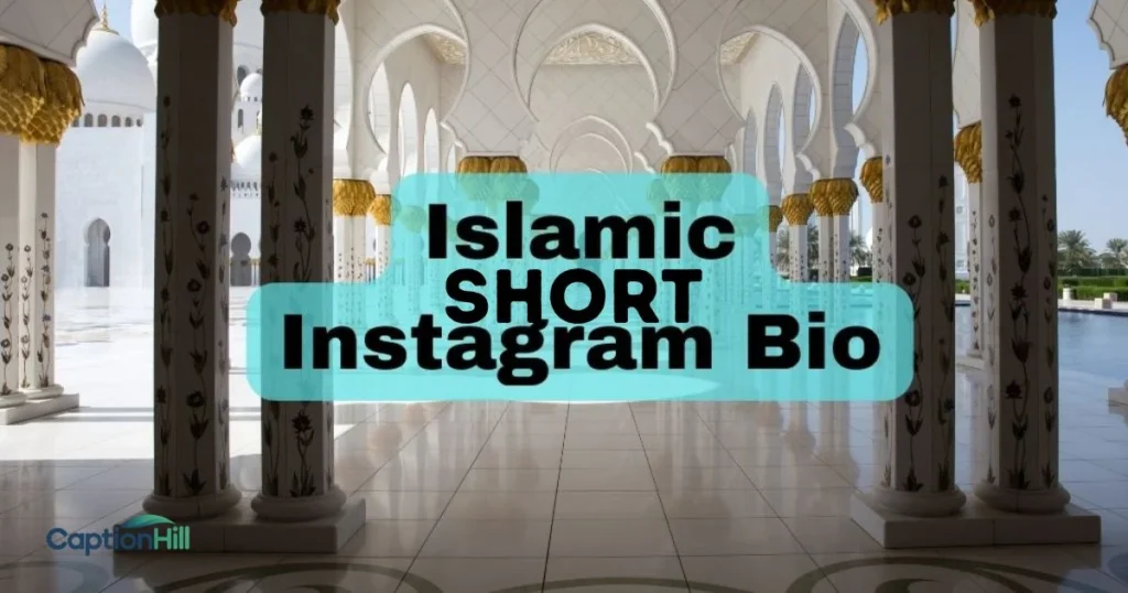 Short Islamic Bio For Instagram