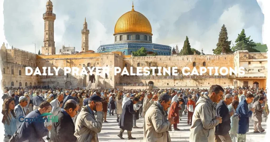 Daily Prayer Palestine Captions