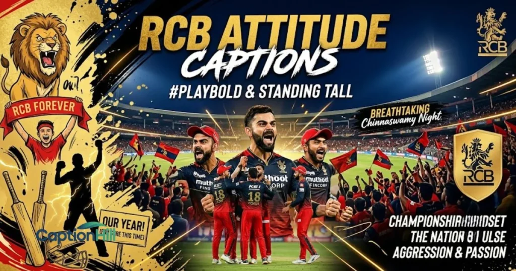 Rcb Attitude Captions