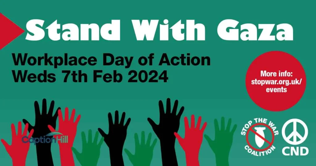 Stand With Gaza Captions