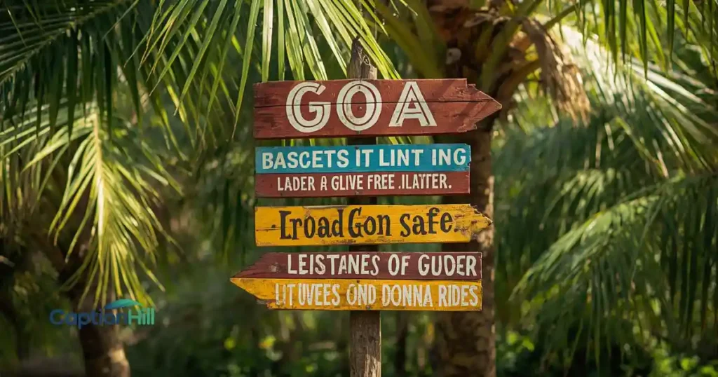 Famous Goa Sayings