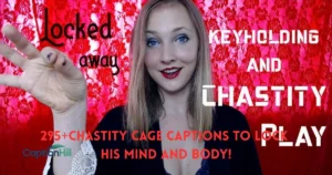 Chastity Cage Captions