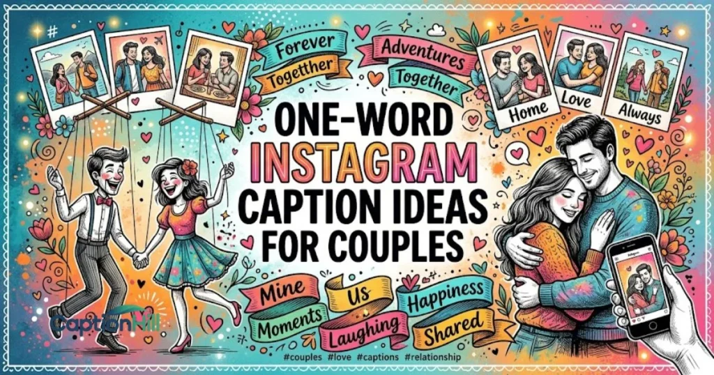 One Word Instagram Caption Ideas For Couples