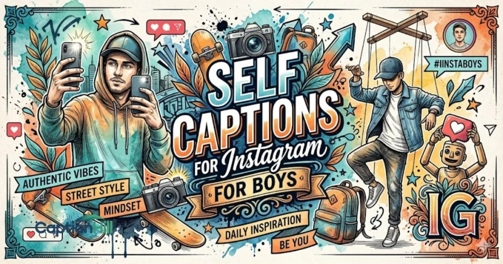 Self Captions For Instagram For Boys