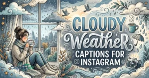 Cloudy Weather Captions For Instagram