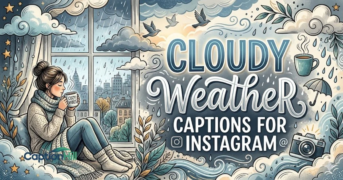 Cloudy Weather Captions For Instagram