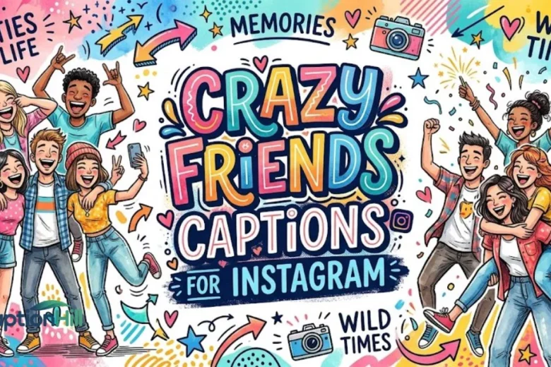 Crazy Friends Captions For Instagram
