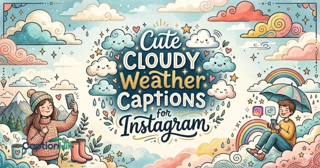 Cute Cloudy Weather Captions For Instagram