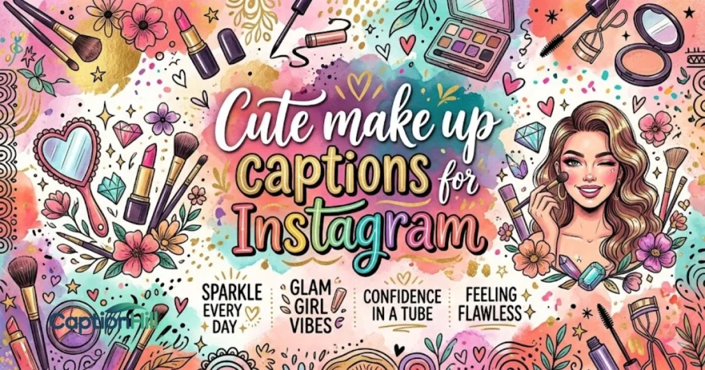 Cute Make Up Captions For Instagram