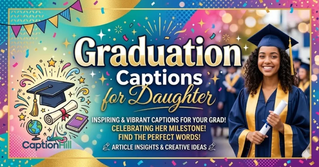 Graduation Captions For Daughter