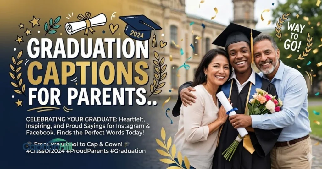 Graduation Captions For Parents