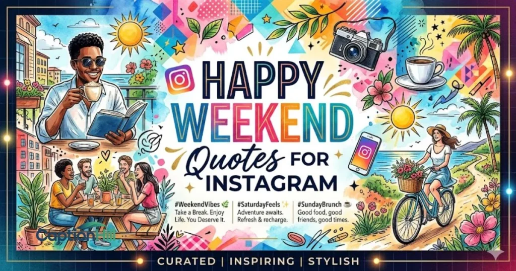 Happy Weekend Quotes For Instagram