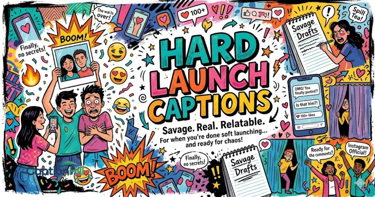 Hard Launch Captions