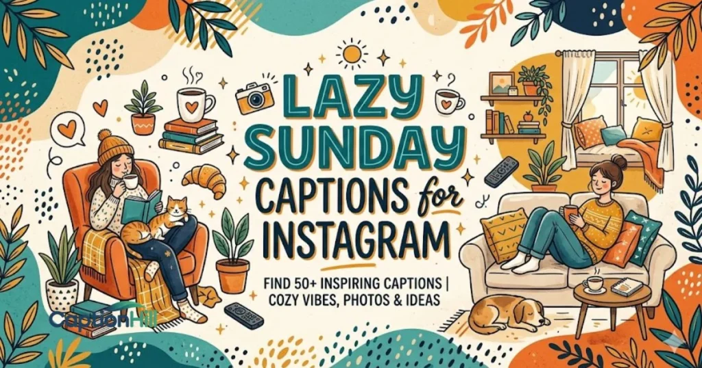 Lazy Sunday Captions For Instagram