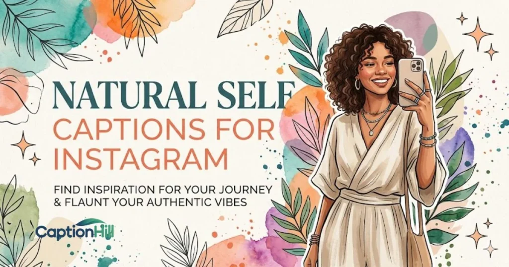 Natural Self Captions For Instagram