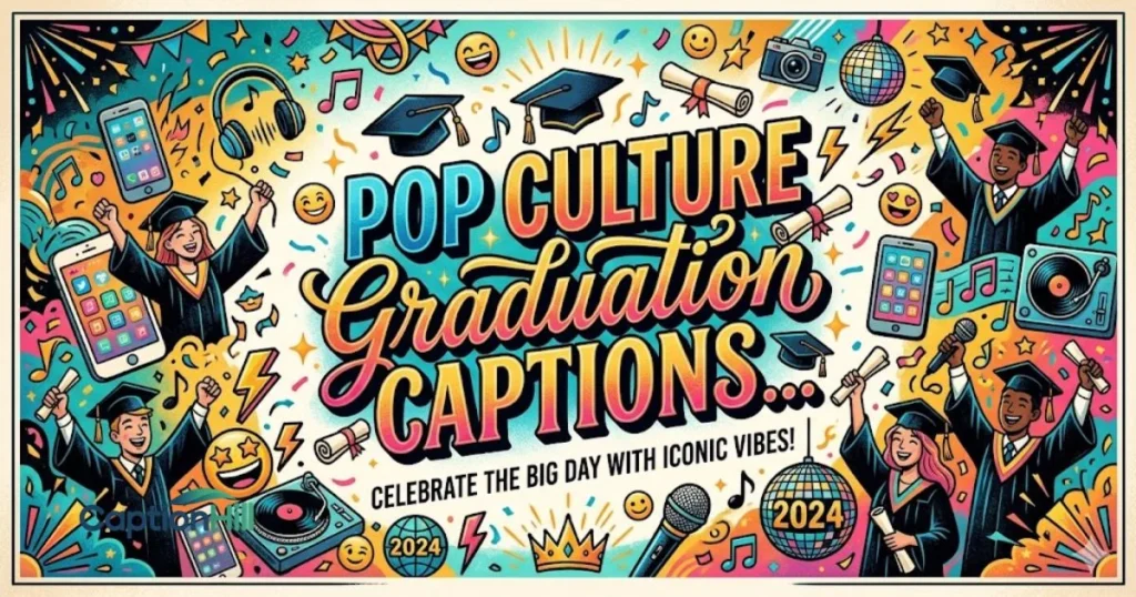 Pop Culture Graduation Captions