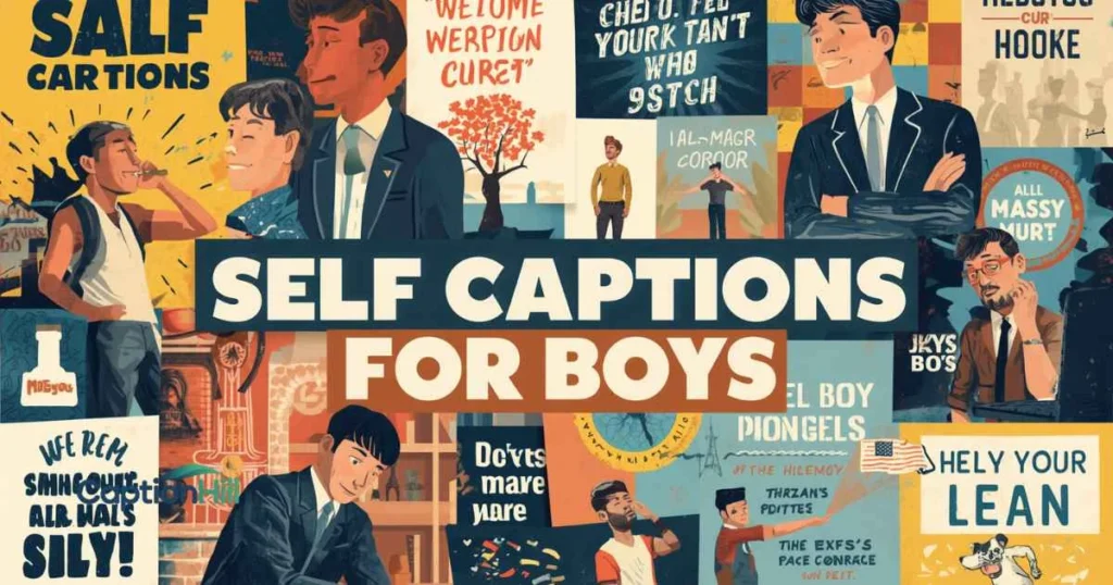 Self Captions For Boys