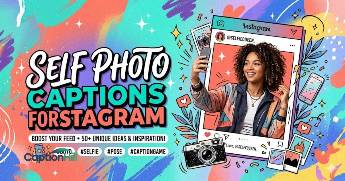 Self Photo Captions For Instagram