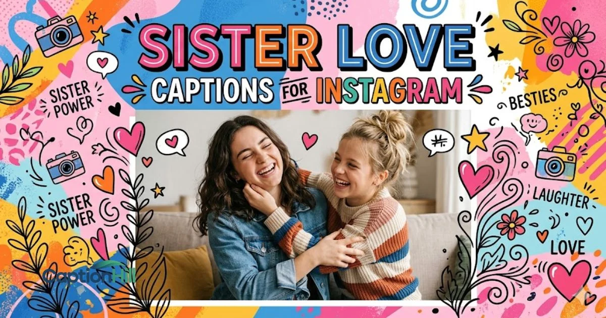 Sister Love Captions For Instagram