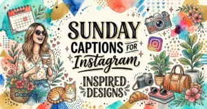 Sunday Captions For Instagram