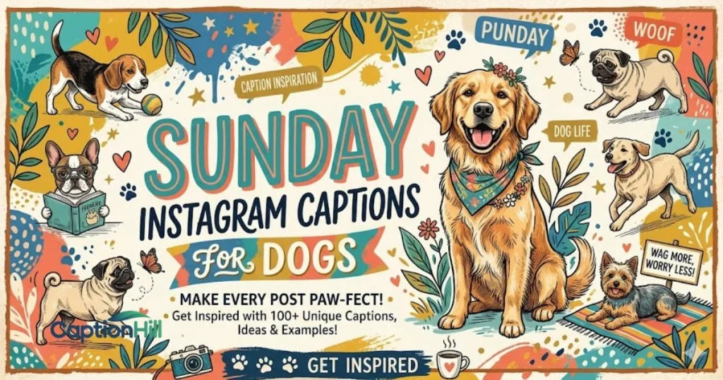 Sunday Instagram Captions For Dogs