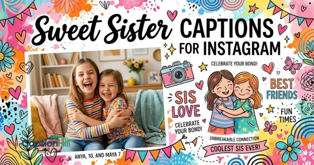 Sweet Sister Captions For Instagram