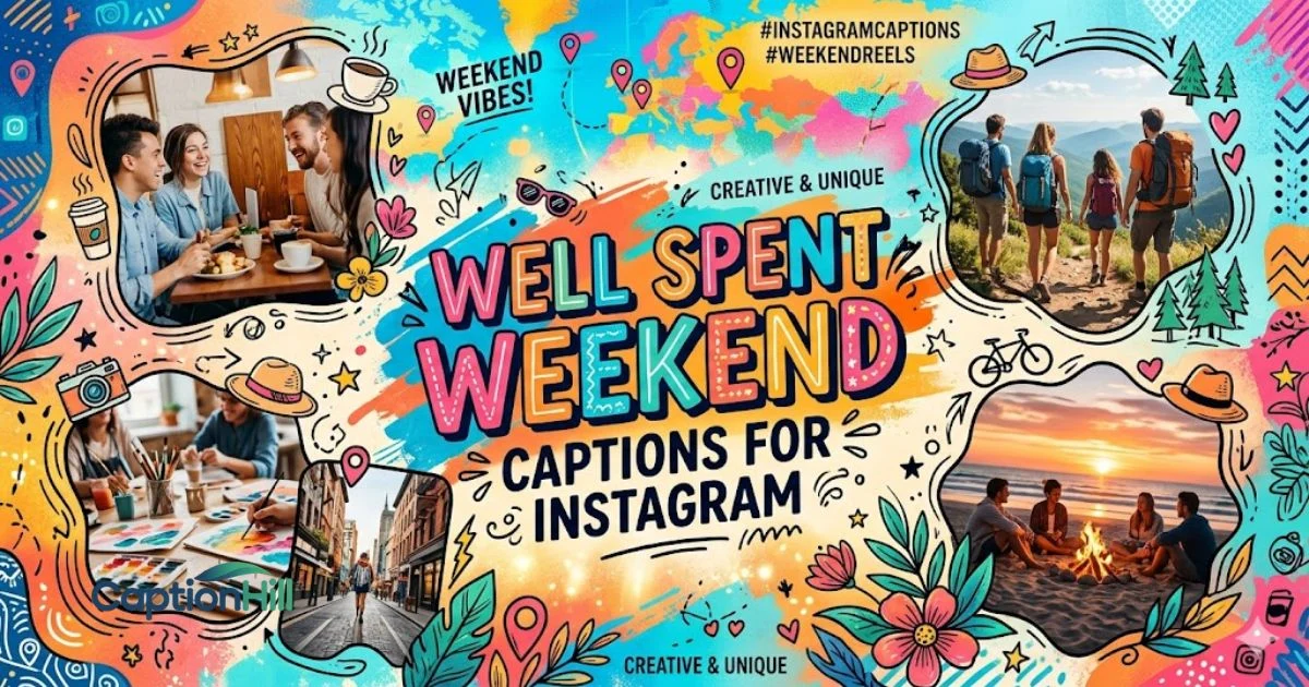 Well Spent Weekend Captions For Instagram