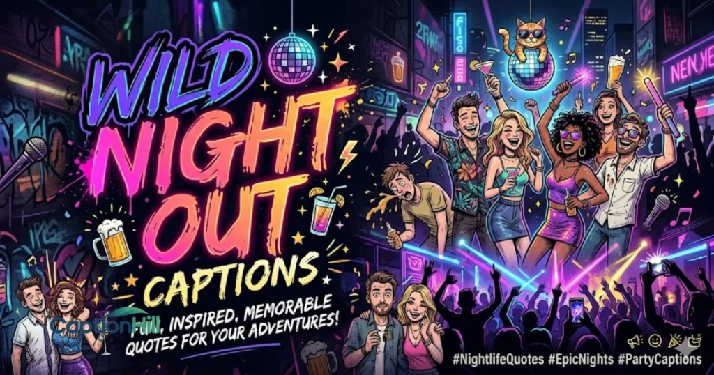 Wild Night Out Captions