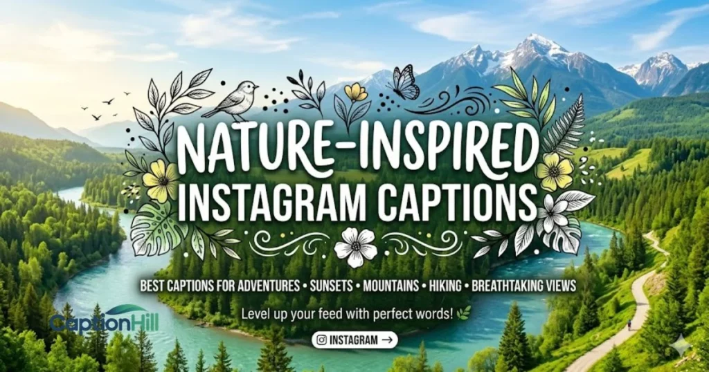 Nature Inspired Instagram Captions
