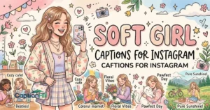 Soft Girl Captions For Instagram