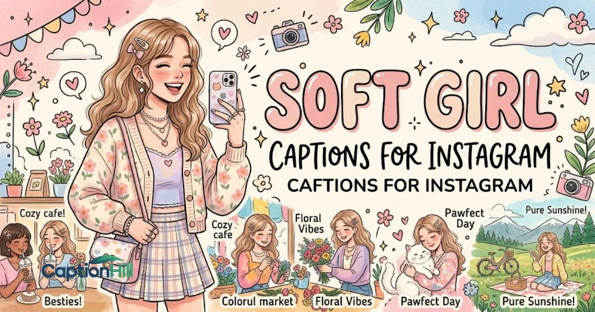 Soft Girl Captions For Instagram