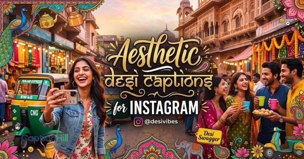 Aesthetic Desi Captions For Instagram