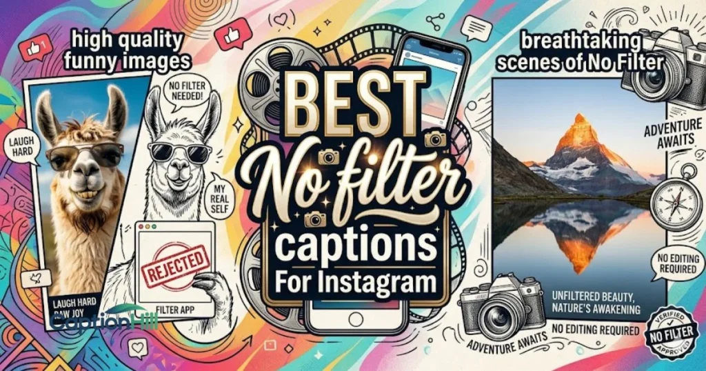 Best No Filter Captions For Instagram