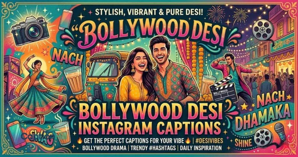 Bollywood Desi Instagram Captions