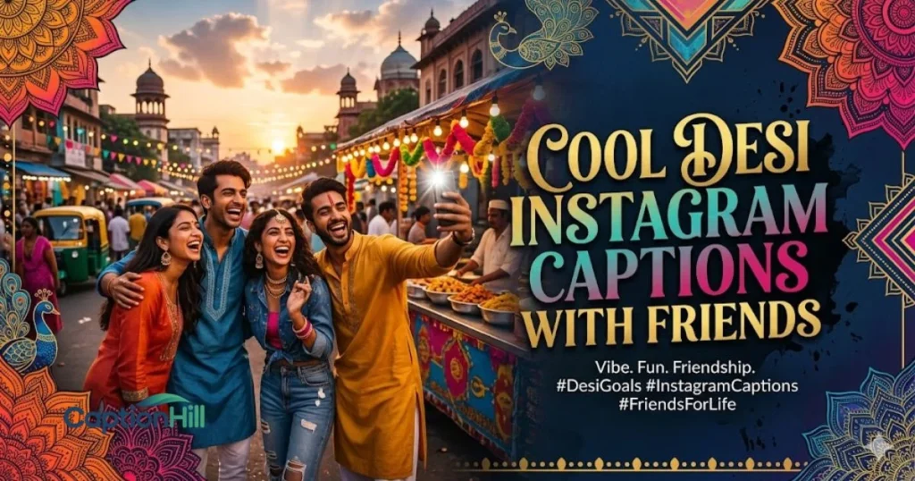 Cool Desi Instagram Captions With Friends
