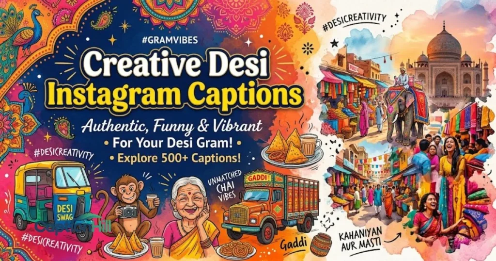 Creative Desi Instagram Captions