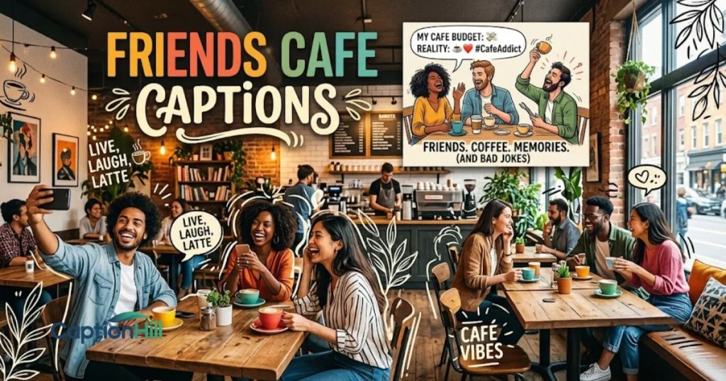 Friends Cafe Captions