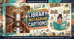 Library Instagram Captions