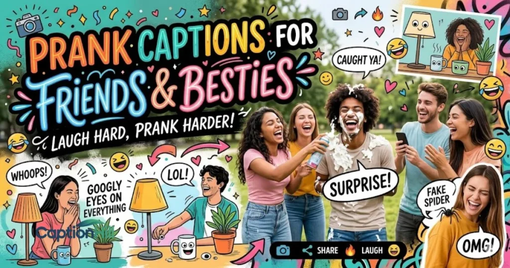 Prank Captions For Friends And Besties