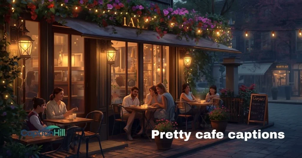 Pretty Cafe Captions