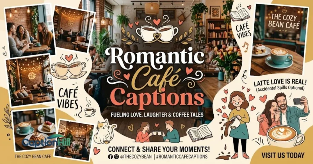 Romantic Cafe Captions