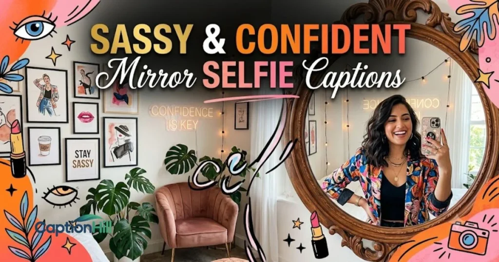 Sassy And Confident Mirror Selfie Captions