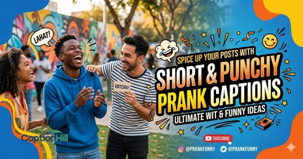 Short And Punchy Prank Captions