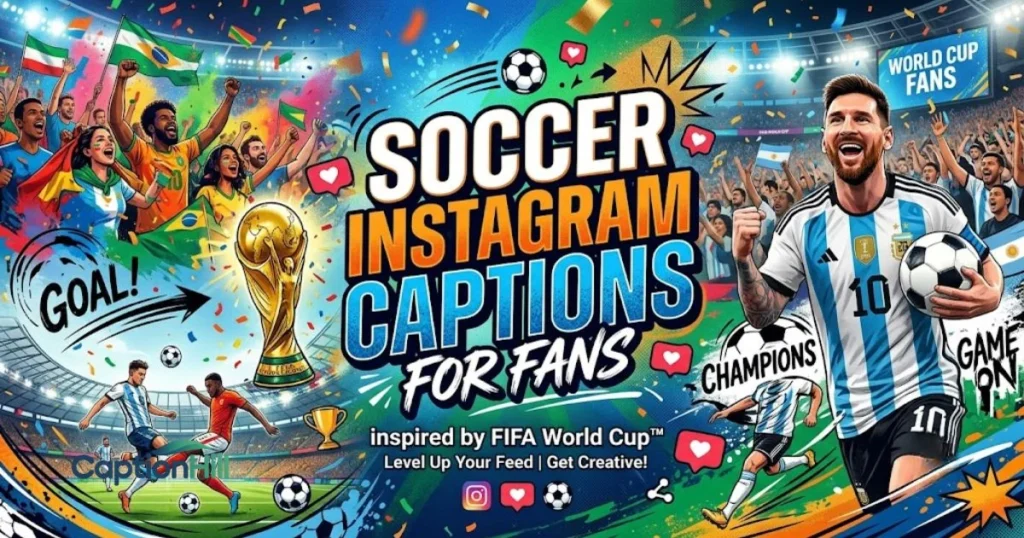 Soccer Instagram Captions For Fans