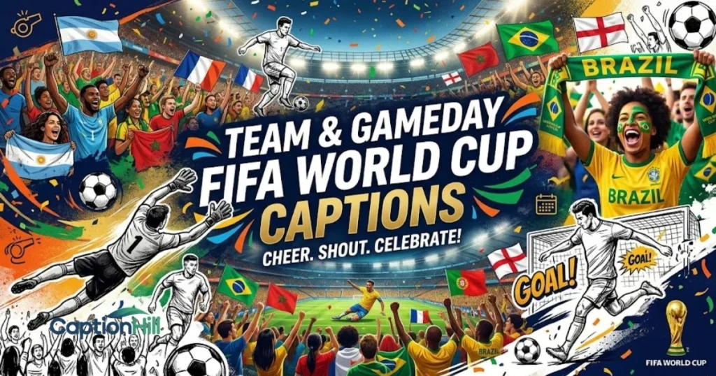Team And Gameday Fifa World Cup Captions