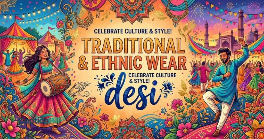 Traditional And Ethnic Wear Desi